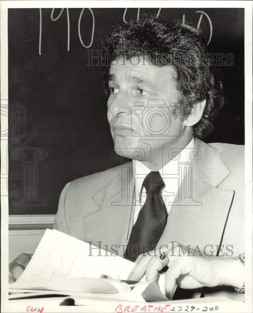 1978 Press Photo Dr. Paul M. Stevens of Baylor College of Medicine - hpa79904- Historic Images