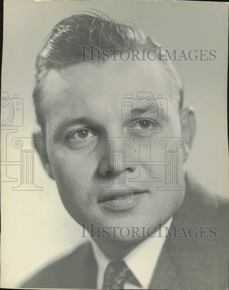 1962 Press Photo Bob Robertson, school board candidate for Position 7, Texas- Historic Images