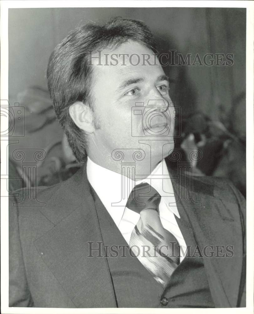 1979 Press Photo Larry Robinson, Houston mayoral candidate. - hpa80317- Historic Images