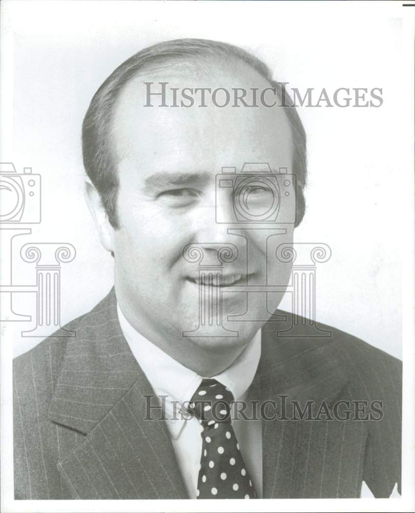 1977 Press Photo Charles Seilheimer, Jr., Sotheby Parke Bernet Realty president- Historic Images