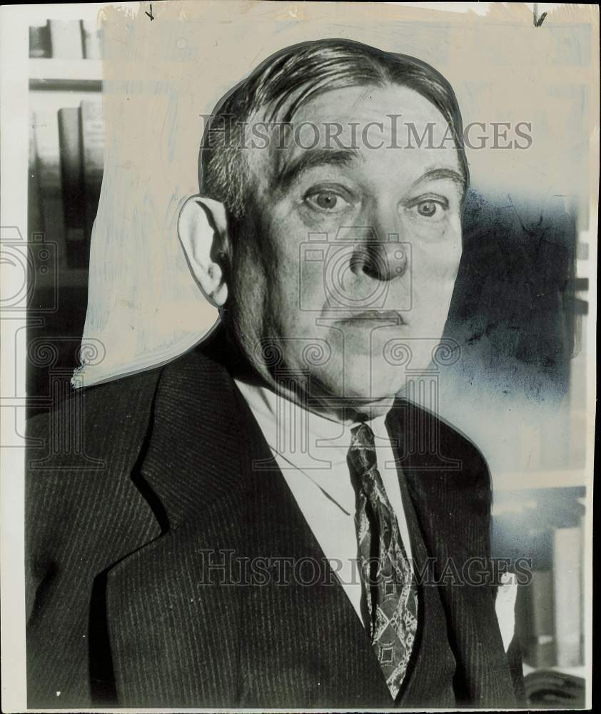 1956 Press Photo Henry Louis Mencken, author and editor - hpa81213- Historic Images