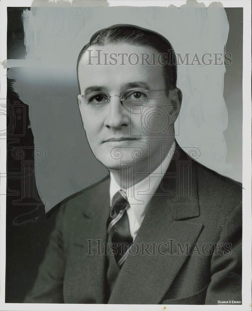 1959 Press Photo Thomas Lovejoy, Manhattan Life Insurance Company President- Historic Images