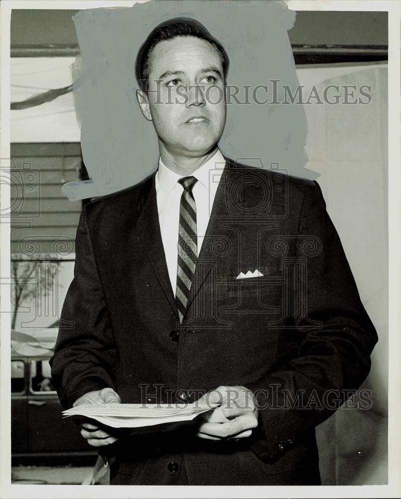 1966 Press Photo Franklin Spear, candidate for attorney general. - hpa81355- Historic Images