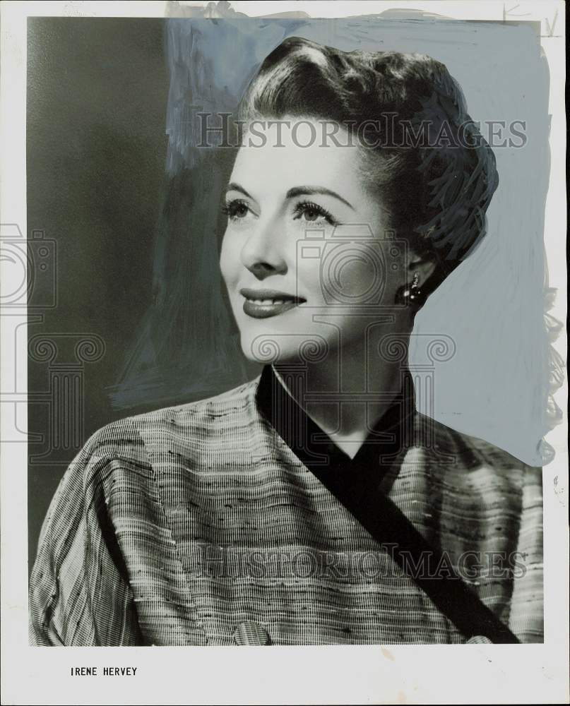 1955 Press Photo Irene Hervey - hpa81376- Historic Images