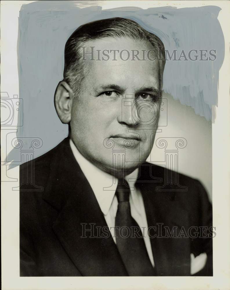 1958 Press Photo Milton Lightner, National Association of Manufacturers CEO- Historic Images