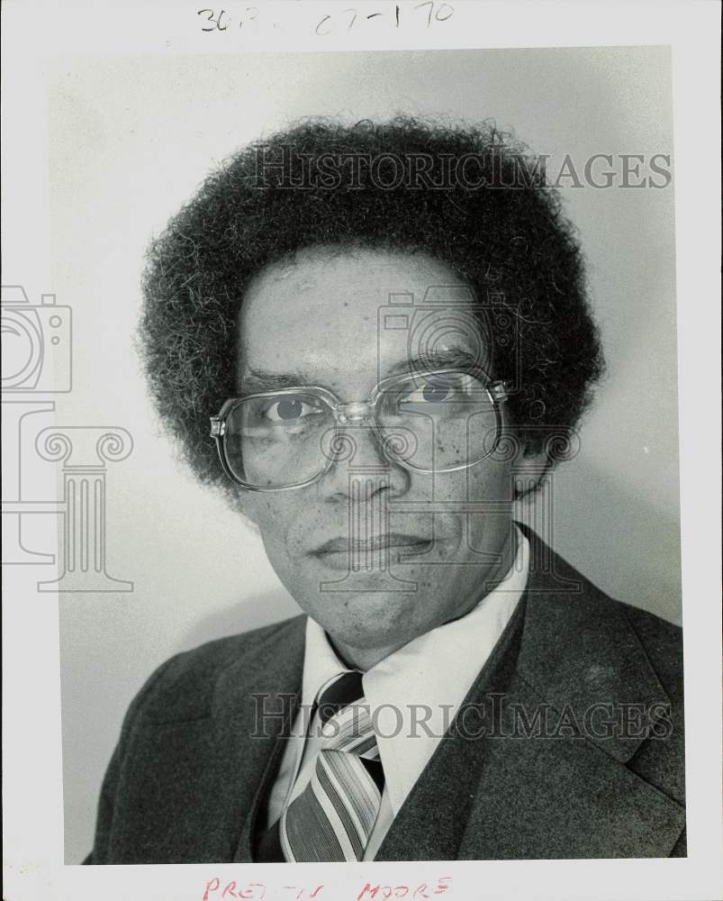 1980 Press Photo Reverend Prentis Moore - hpa81478- Historic Images