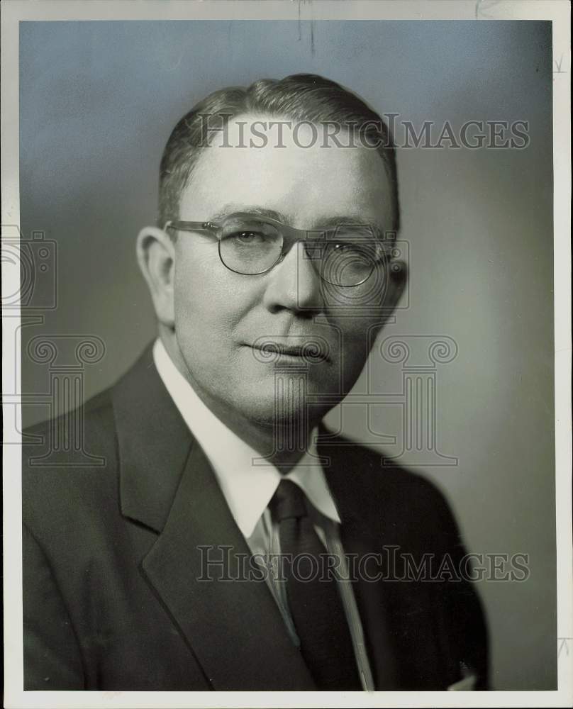 1955 Press Photo Al Muldrow, Secretary of State - hpa81504- Historic Images