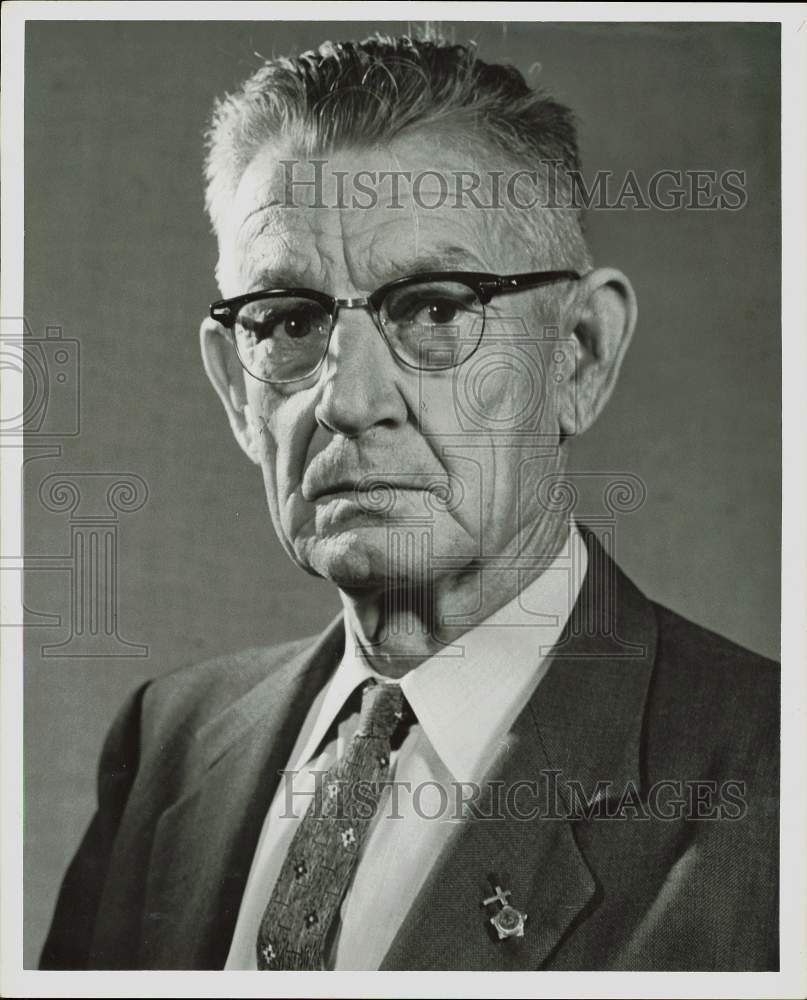 1964 Press Photo Joe Porubsky, Conservative Party political candidate in Texas- Historic Images