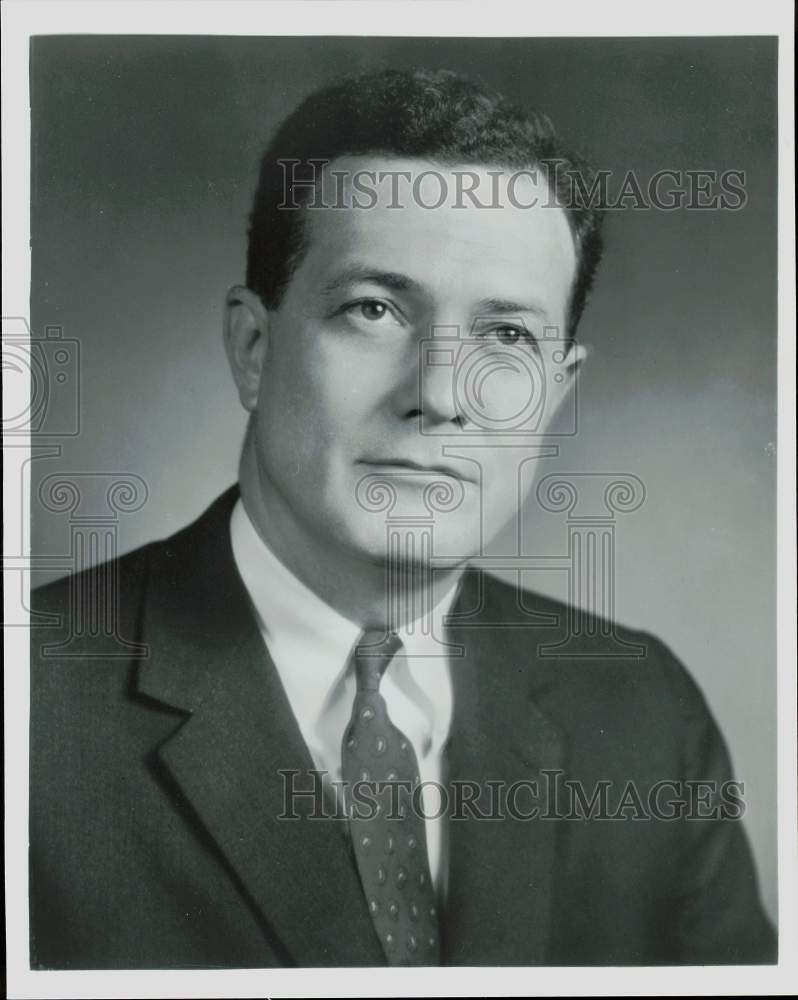 1967 Press Photo Franklin K. Rader, Texas Gas Transmission vice president- Historic Images