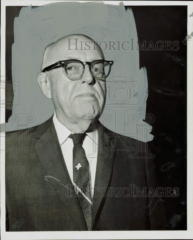 1966 Press Photo Powd McLuen, Jacinto City Council candidate - hpa82053- Historic Images