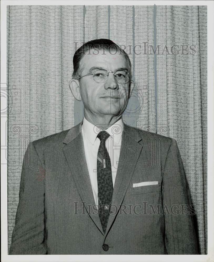 1960 Press Photo C.A. Pounds, Chambers County judge - hpa82091- Historic Images