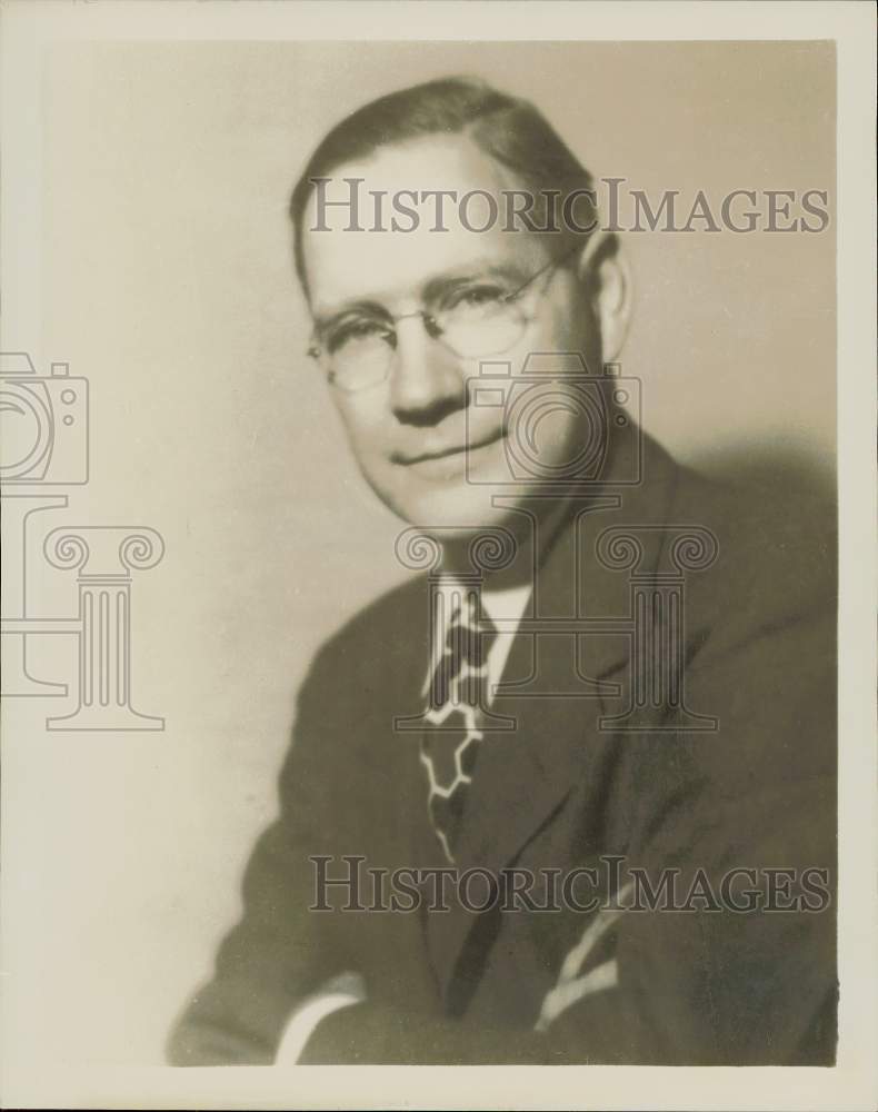 1948 Press Photo Herbert Seamans, National Conference of Christian &amp; Jews head- Historic Images