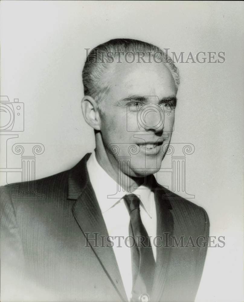 1969 Press Photo Don Stotler, Secretary-Treasurer of Texas Boating Trades- Historic Images