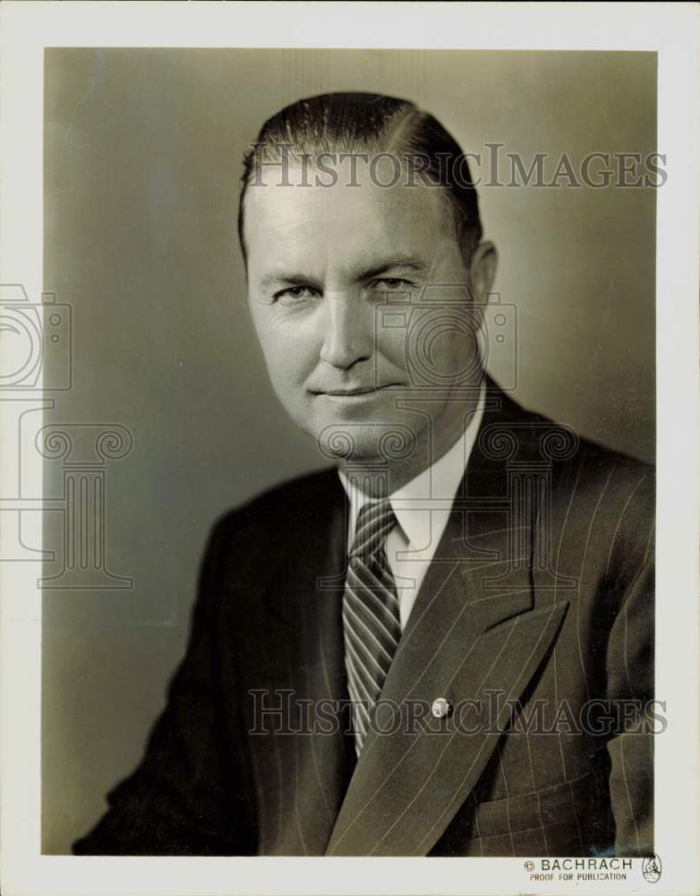 1948 Press Photo E.O. Perkins, Texas company general superintendent. - hpa82367- Historic Images