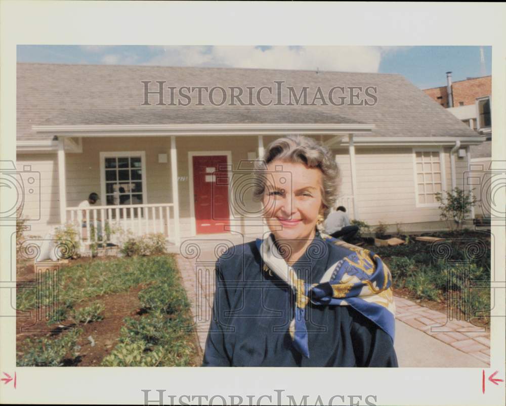 1988 Press Photo Katherine White, Compass inner city ministry director.- Historic Images