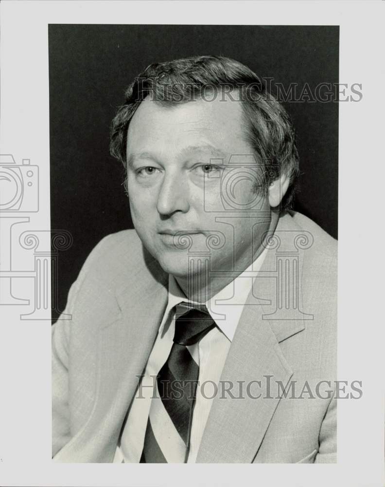 1984 Press Photo Houston Homicide Detective Gil Schultz - hpa83235- Historic Images