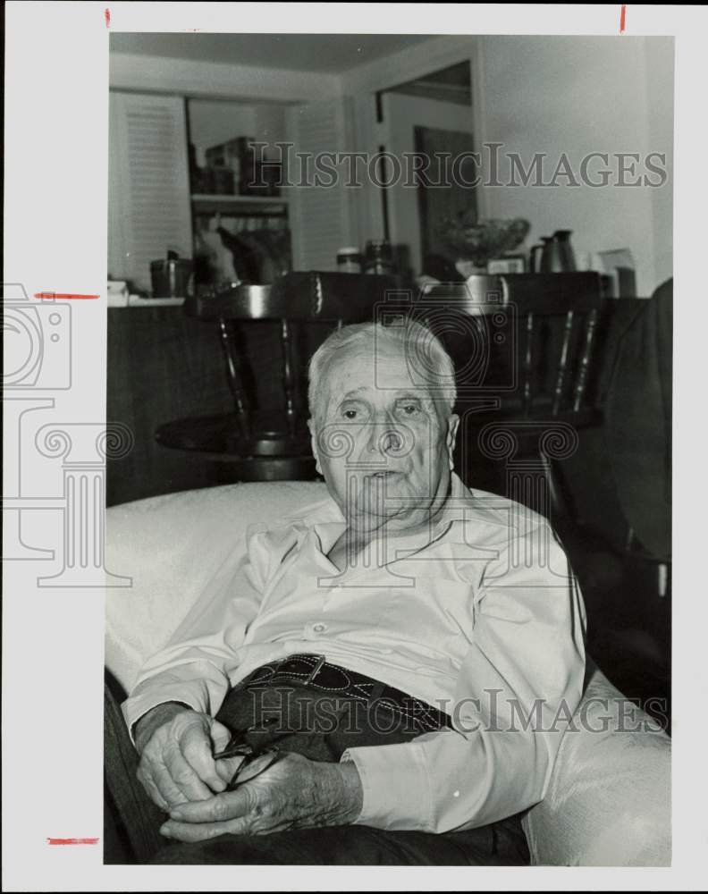 1983 Press Photo Judge Max M. Rogers who practiced law for 56 years. - hpa83249- Historic Images