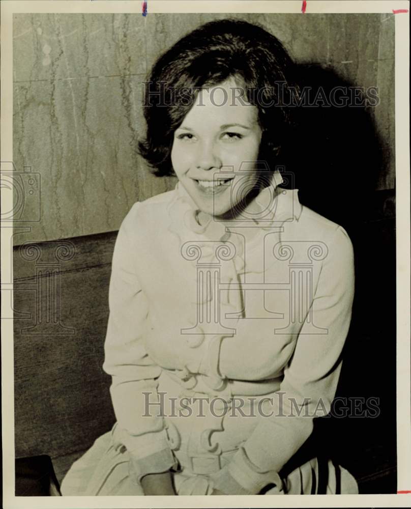 1969 Press Photo Vickie Sample, witness in trial of Don L. Estes. - hpa83324- Historic Images