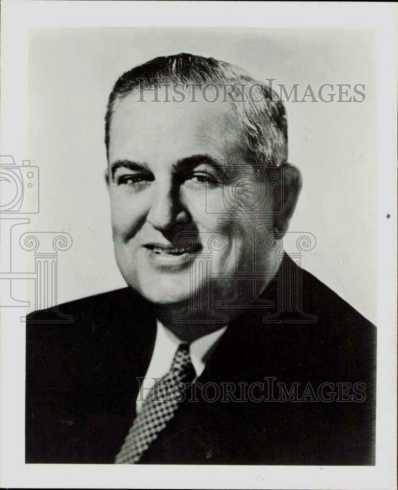 1953 Press Photo Donald J. Russell, President of Southern Pacific Company- Historic Images