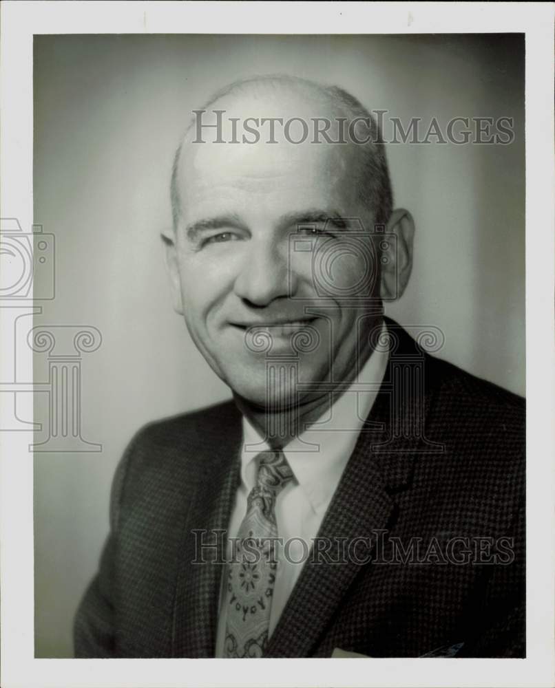 1966 Press Photo William J. Rogde, candidate for Houston City Commission- Historic Images