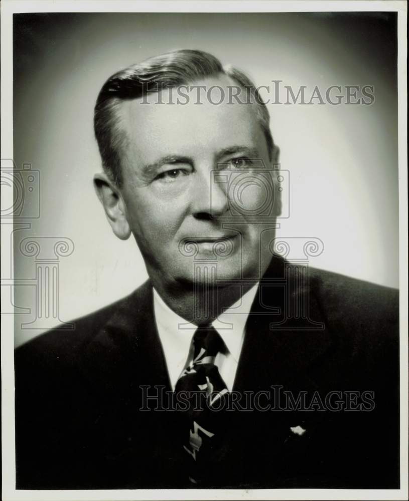 1952 Press Photo Charles A. Rowe of Houston - hpa83517- Historic Images