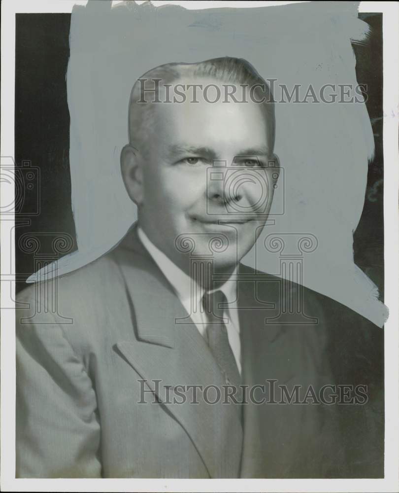 1957 Press Photo William G. Copeland, Texaco vice president - hpa83742- Historic Images