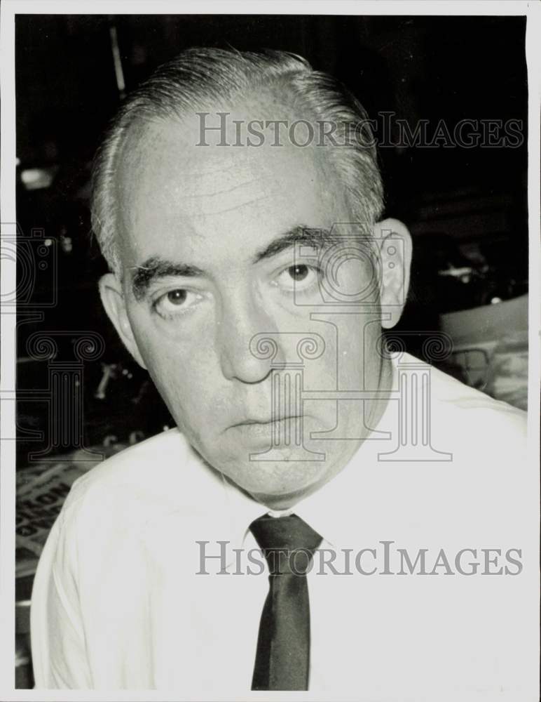 1966 Press Photo Phil Newsom, correspondent for UPI - hpa83880- Historic Images