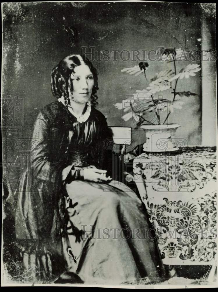 1961 Press Photo Harriet Beecher Stowe, American novelist. - hpa83885- Historic Images