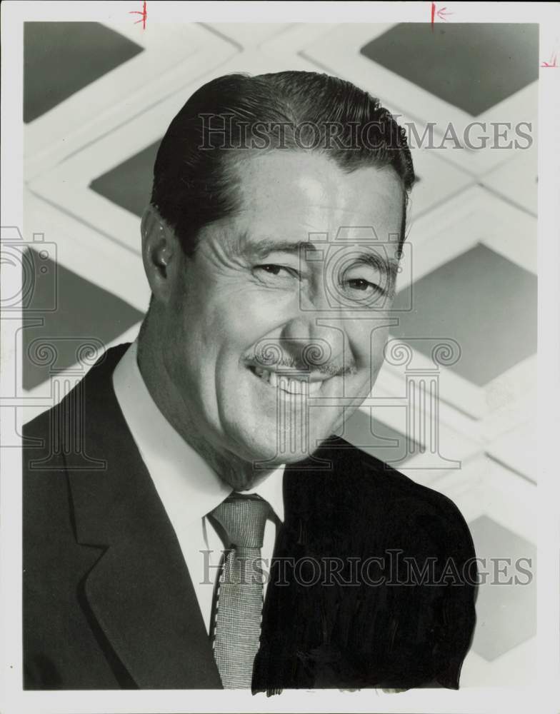 1961 Press Photo Don Ameche, film and TV star - hpa83971- Historic Images