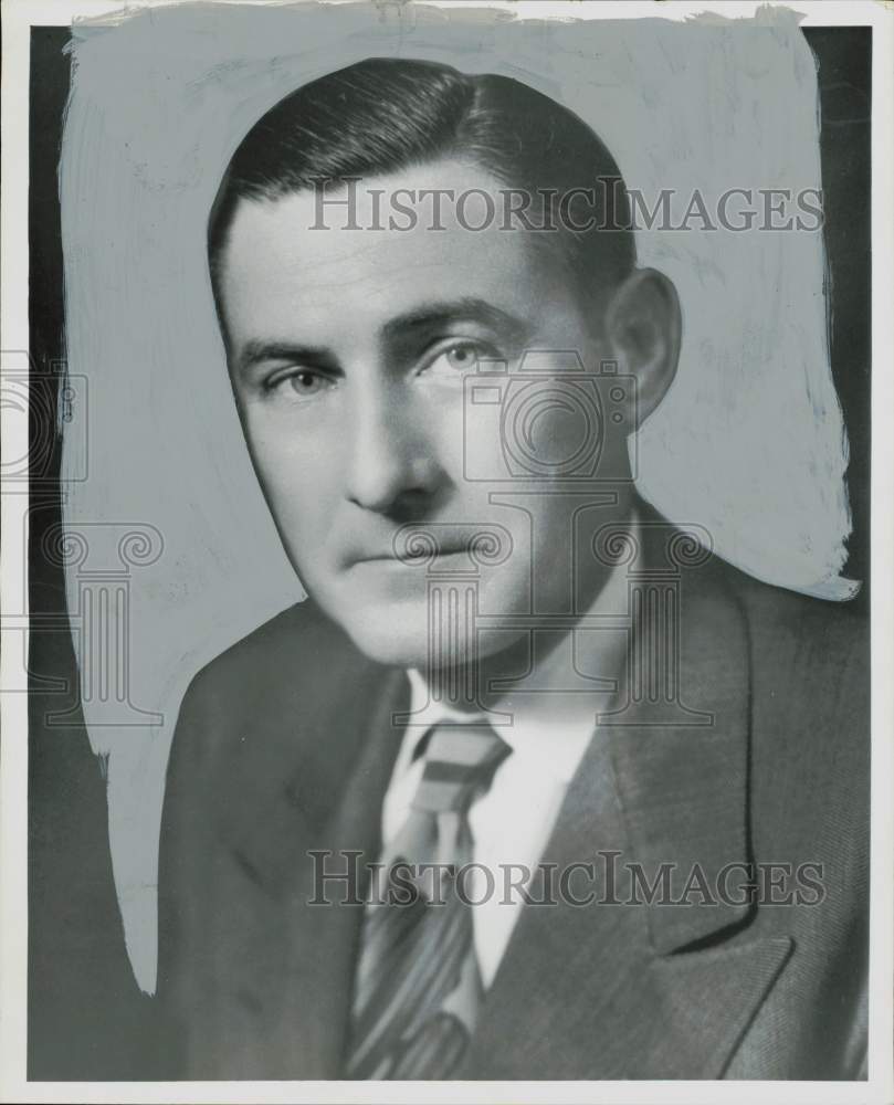 1958 Press Photo J.M. Bird, Universal Mills vice president and sales manager- Historic Images