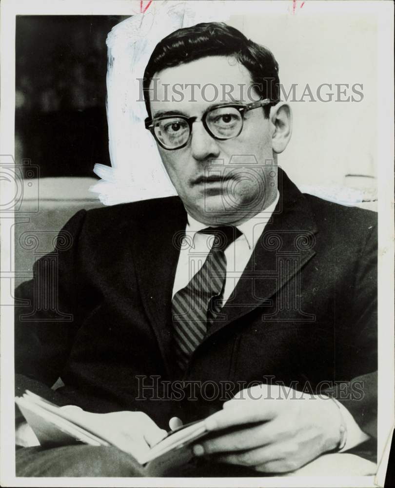 1965 Press Photo Columnist Joseph Kraft - hpa84107- Historic Images