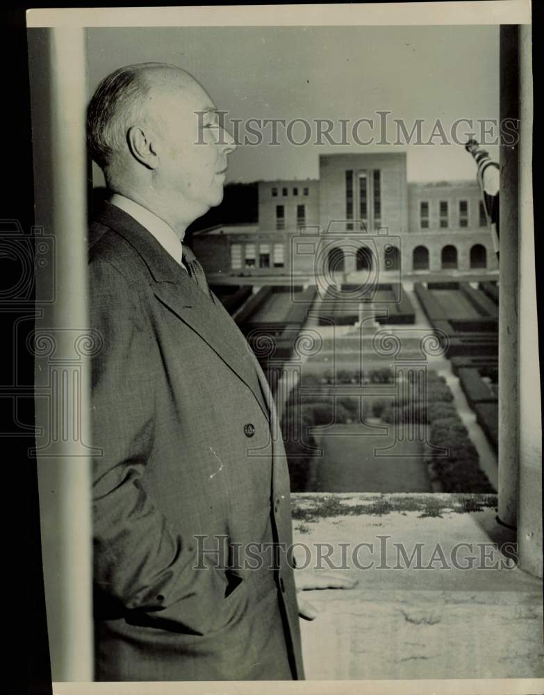 1959 Press Photo Dr. William V. Houston, Rice University Honorary Chancellor- Historic Images