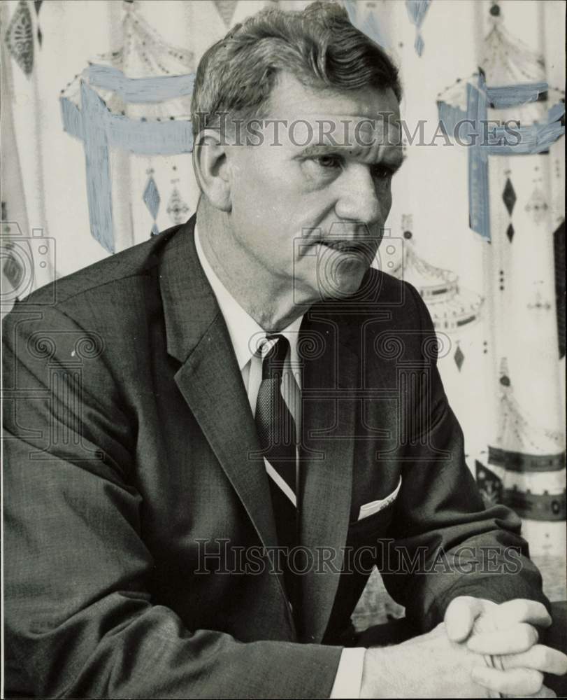 1958 Press Photo Roy Whittenburg, publisher and Amarillo oil man. - hpa84192- Historic Images