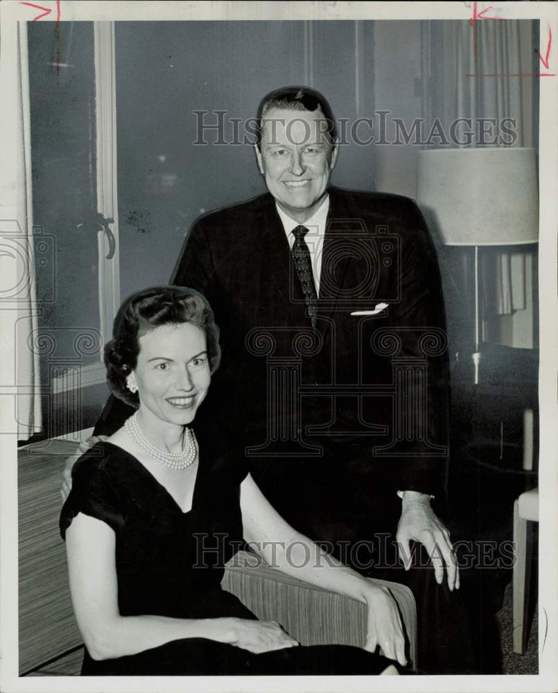 1960 Press Photo Mr. and Mrs. John D. Sturtevant - hpa84227- Historic Images