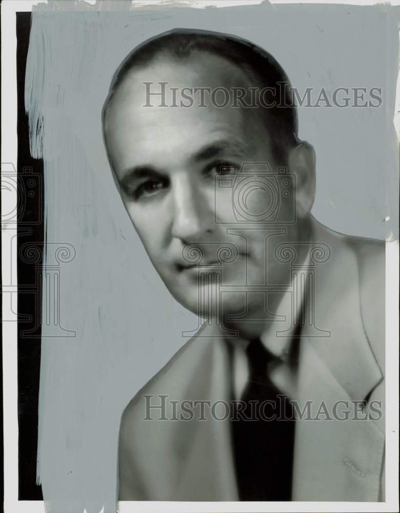 1957 Press Photo A.M. Koury, Champion Paper and Fiber assistant manager.- Historic Images