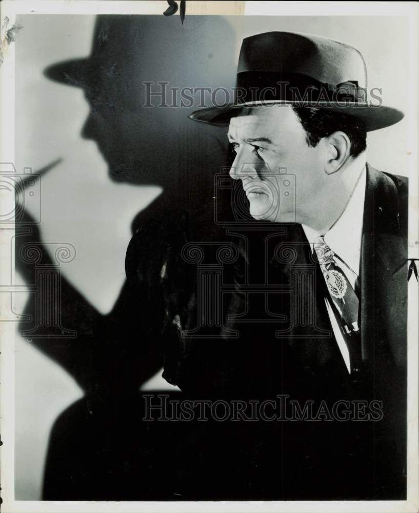 1951 Press Photo William Gargan, television star - hpa84431- Historic Images