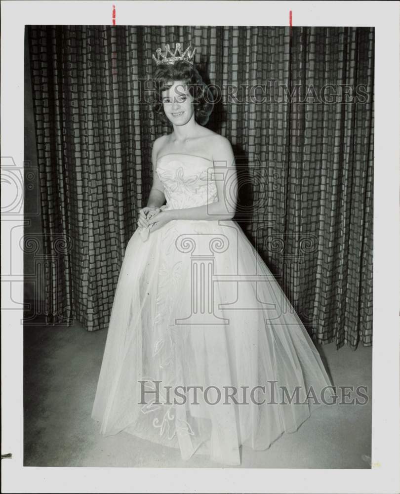 1963 Press Photo Mary Jane Riggs, Crippled Children&#39;s Pageant queen. - hpa84452- Historic Images