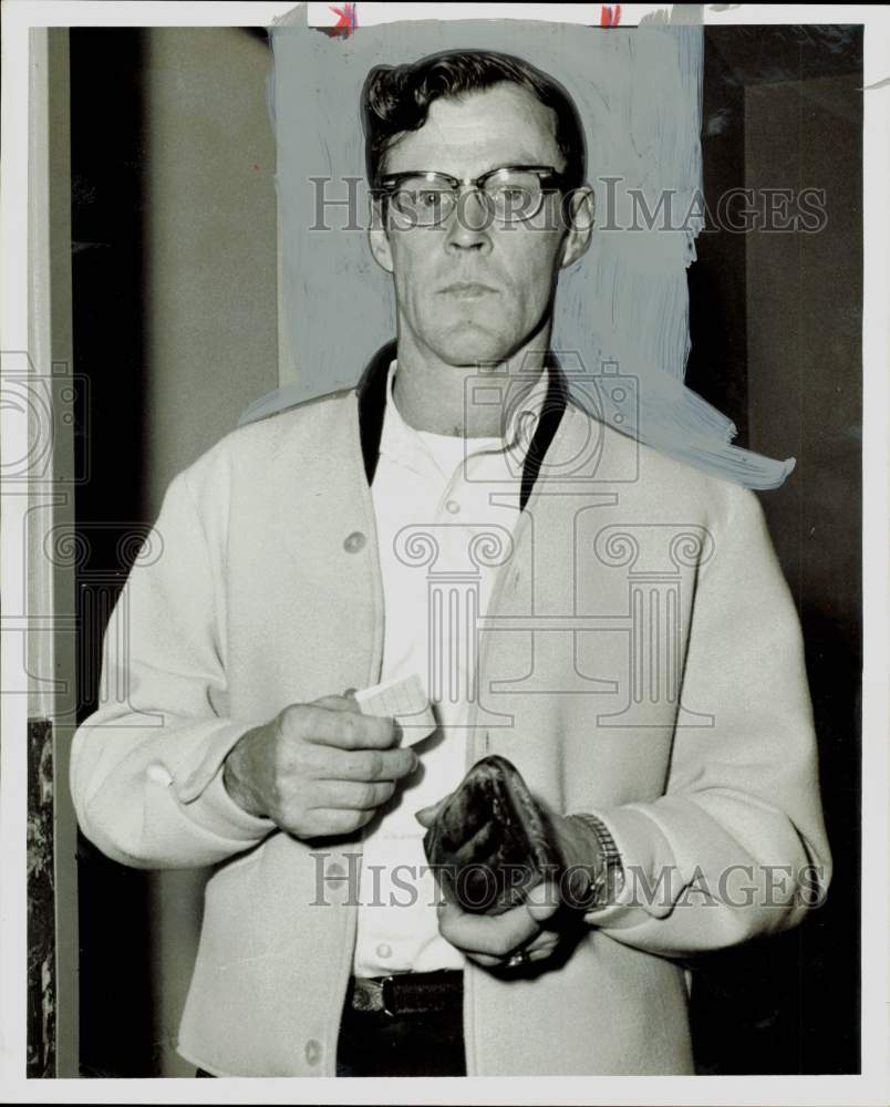 1966 Press Photo Charles Cramer, state&#39;s witness in John McCulley trial.- Historic Images