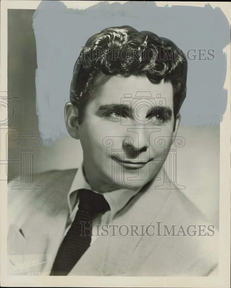 1955 Press Photo Singer Randy Crane - hpa84461- Historic Images