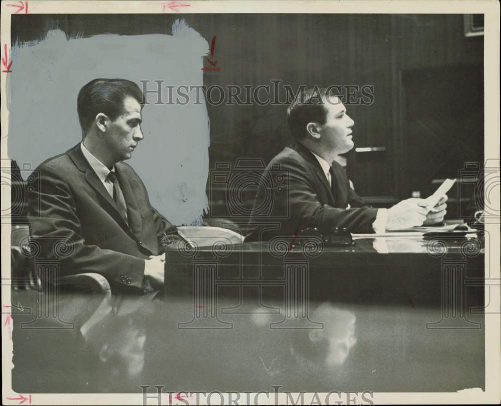 1964 Press Photo Ronald Rust charged with criminal assault. - hpa84491- Historic Images