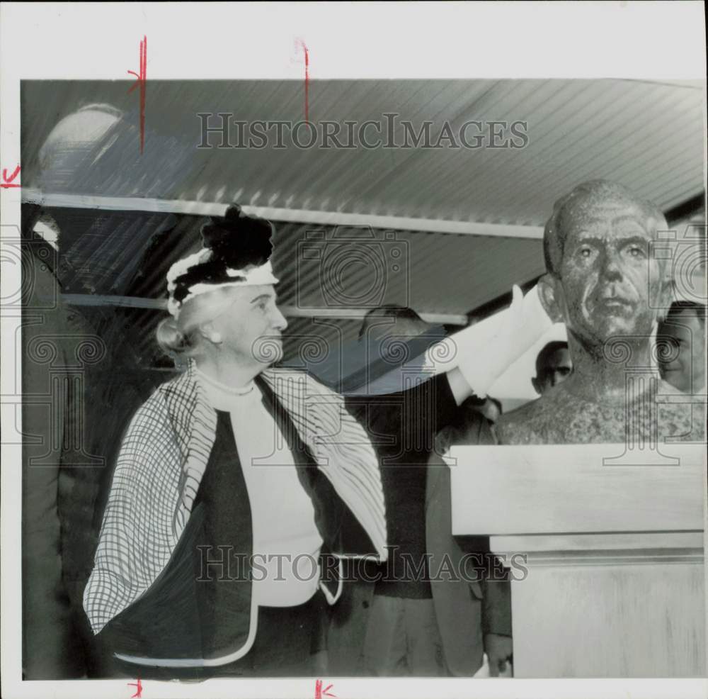 1960 Press Photo Mrs. George C. Marshall, widow of General George Marshall.- Historic Images