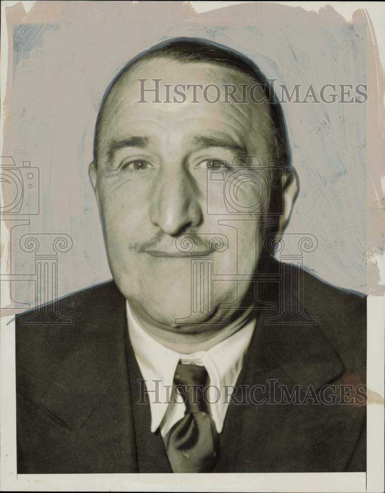 1947 Press Photo Arthur Rank, British Film Producers President visits U.S.- Historic Images