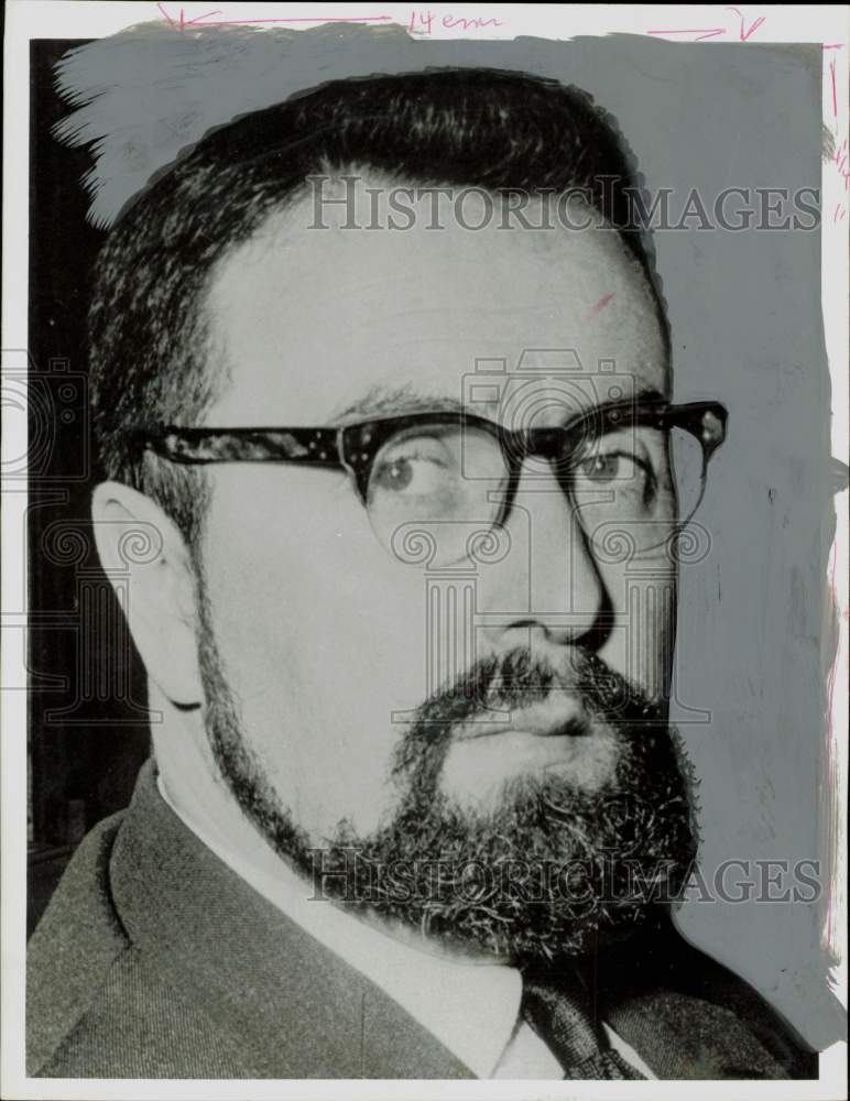 1964 Press Photo John Rees, English author. - hpa84710- Historic Images