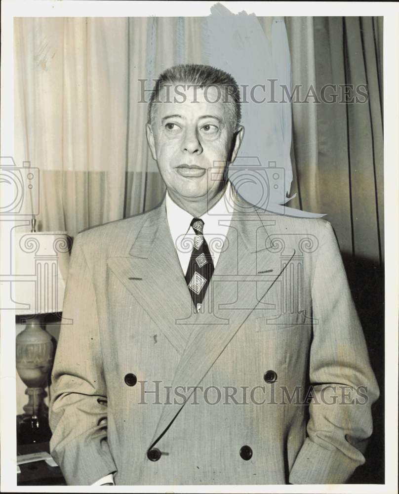 1955 Press Photo Retired George C. Kenney - hpa85058- Historic Images