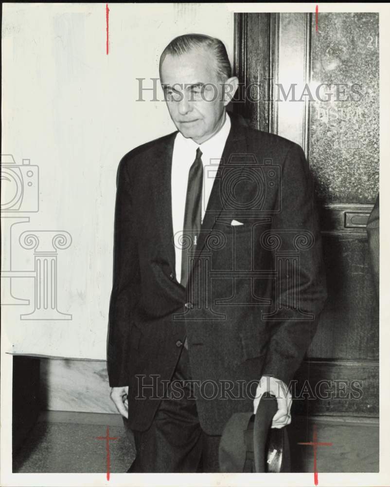 1960 Press Photo John D. Larrabee, Height State Bank former vice president- Historic Images