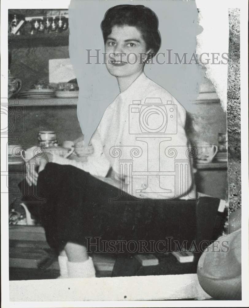 1959 Press Photo Agney Gay Cedergreen, murder victim - hpa85249- Historic Images