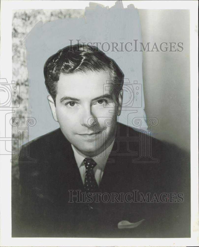 1955 Press Photo Thomas Brigance, fashion designer from Waco, Texas - hpa85318- Historic Images