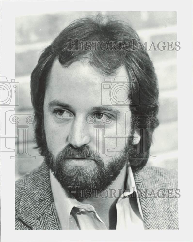 1981 Press Photo Witt Stewart, agent for Earl Campbell in Houston - hpa85369- Historic Images