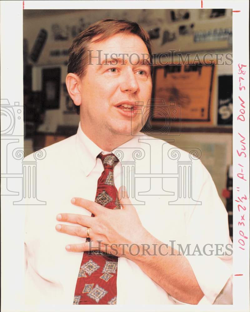 1994 Press Photo Steve Stockman, United States Representative. - hpa85379- Historic Images