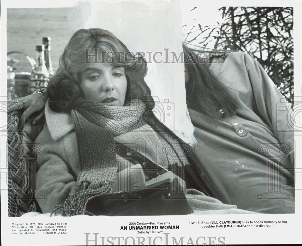 1978 Press Photo Jill Clayburgh stars in Century-Fox &quot;An Unmarried Woman.&quot;- Historic Images